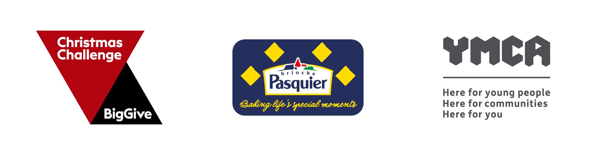 Big Give Christmas Challenge Footer Logos